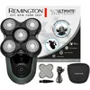 Image de Remington Rasoir électrique [Spécial Tête rasée/chauve Fonction Turbo] RX7 Ultimate (Ultra Rapide, 5 têtes Flexibles, Résultat Précis, Tondeuse rétractable,Wet&Dry, Sans Fil 60min, Charge USB) XR1600