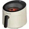 Image de Russell Hobbs Air Fryer 5L [10 programmes avec fenêtre de contrôle] Friteuse sans huile Rapid Air (cuit, grille, rôtit & plus, tactile, max 200°C, lave-vaisselle, crème) SatisFry Panoramic 27421-56