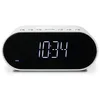 Image de Roberts Ortus Charge Radio Réveil Dab+/FM/Bluetooth avec Qi Chargeur Blanc