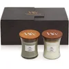 Image de WoodWick coffret cadeau de bougies parfumées | Bougies jarres parfumées avec mèches qui crépitent | Jusqu'à6pk0 heures de combustion | Cadeaux pour femmes