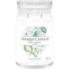 Image de Yankee Candle Signature Bougie parfumée | Grande bougie en pot en poudre de bébé avec double mèche | Mélange de cire de soja à combustion longue | Cadeau parfait pour femme
