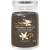 Image de Yankee Candle Signature Candle Bougie parfumée | Grande bougie en pot espresso à la vanille avec double mèche | Mélange de cire de soja à combustion longue | Cadeau parfait pour femme