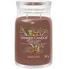 Image de Yankee Candle Signature 1629987E   Grande bougie en pot praline et bouleau avec double mèche | Mélange de cire de soja à combustion longue | Cadeau parfait pour femme