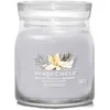Image de Yankee Candle Pot moyen vanille fumée et cachemire
