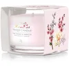 Image de Yankee Candle Bougie votive garnie cerise rose vanille