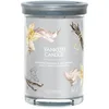 Image de Yankee Candle Signature Candle Bougie parfumée | Grande bougie parfumée à la vanille fumée et au cachemire avec double mèche | Bougie en cire de soja à combustion longue | Cadeau parfait pour femme