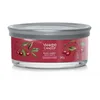 Image de Yankee Candle Black Cherry Bougie en pot à 5 mèches Taille M