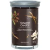 Image de Yankee Candle Signature Candle Bougie parfumée | Grande bougie en verre expresso à la vanille avec double mèche | Mélange de cire de soja à combustion longue | Cadeau parfait pour femme