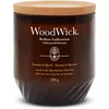 Image de WoodWick ReNew Bougie parfumée avec mèche crépitante | Bougie Encens et Myrrhe format moyenne | Cire végétale mélangée à base de soja et de noix de coco | Cadeaux parfaits pour femmes