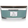 Image de NUNU TRADING Woodwick Ellipse Evergreen Cashmere Candle 453 Gr