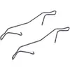 Image de Blue Print ADV1848600 KIT D'INSTALLATION DE PATINS DE FREIN
