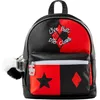 Image de  Pyramid International Gp86896 Mixte SQUAD HARLEY QUINN (LIVE FAST DIE CLOWN) Sac à dos tendance, Rouge, Taille unique