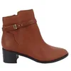 Image de Clarks 261456424 femme botines, Marron (Mahogany Leather Mahogany Leather), 37 EU