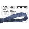 Image de Quinton Hazell QBR81330 - Courroie trapézoïdale à nervures