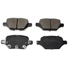 Image de QUINTON HAZELL Plaquettes de freins Arrière contact de signal d'usure inclus Épaisseur 17mm BP1975 Compatible avec OPEL Mokka/Mokka X J13