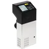 Image de Buffalo Thermoplongeur cuisson sous vide portable Buffalo 1500W, acier inoxydable et noir, capacité maximale : 40 litres, 5°C à 99°C, écran LCD, récipients ronds et plats, DM868