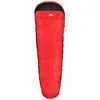 Image de Sac De Couchage Unisexe Trespass Doze-3 Saisons, Forme Momie, Déperlant, Double Zip, Collerette, Confort 1°C, Max 6°C, Min -10°C, 230X85X55Cm