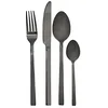 Image de Mikasa C000390 Ménagère 16 Pièces Inox Noir