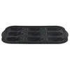 Image de Zenker 685538 Moule à madeleines en fibre de verre, moule pour 9 madeleines, moule à madeleines, Silicone fibre de verre, Nylon, Gris, 28 x 18 x 2 cm