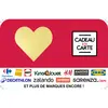 Image de Carte cadeau Heart 60  CADEAU A LA CARTE