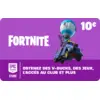 Image de Carte cadeau V-Bucks Fortnite 10  EPIC GAMES