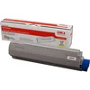 Image de OKI Cartouche de toner 1 x jaune 8000 pages