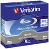 Image de Verbatim - 43615 - BD-RE Single Layer - 2X - Scratch guard Plus Surface - 25 Go - Jewel Case de 5
