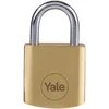 Image de Cadenas laiton - YALE - Y110B/20/111/4 - 20mm - Anse acier - 3 clés