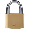 Image de Cadenas laiton - YALE - Y110B/60/132/1 - 60 mm - Anse acier cémenté - 3 clés - Pour trappes daccès chaînes échelles portails
