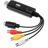Image de August VGB100 Convertisseur VHS vers Numérique, Convertisseur Vidéo USB 2.0 pour Numériser Cassettes VHS/Hi8/Mini DV vers PC, Transfert RCA vers USB avec Câble, Compatible Windows 10/8/7, SECAM/PAL