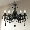 Image de Searchlight Lustre Marie Therese, noir, à 5 lampes