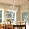 Image de Searchlight Lustre Marie Therese, brun, à 5 lampes