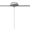 Image de Searchlight Suspension Duo 2 verre fumé/chromé longue 3 lampes