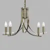 Image de Searchlight 5 lampes Suspension Ascona dans un style antique