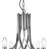 Image de Searchlight Suspension Ascona à 8 lampes argenté satiné