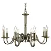 Image de Searchlight Lustre Richmond laiton ancien, à 8 lampes