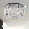 Image de Searchlight Plafonnier Beatrix cristal avec télécommande