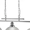 Image de Searchlight Suspension Bistro à 3 lampes, argenté