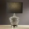 Image de Searchlight Lampe à poser Network avec abat-jour en tissu noir