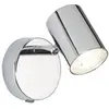 Image de Searchlight Spot mural LED Rollo, chromé avec interrupteur