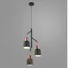 Image de Searchlight Suspension Barham, gris, métal, à 3 lampes, E27