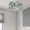 Image de Searchlight Plafonnier Hanna rond IP44 38 cm pyramide chromée
