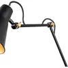 Image de Searchlight Applique 7403 avec 3 articulations, noir-doré