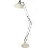 Image de Searchlight Lampe sur pied Goliath, crème, métal, E27, 170 cm, réglable