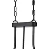 Image de Searchlight Suspension Victoria, noir, verre cristal, 78 cm, E27