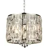 Image de Searchlight Suspension Bijou, abat-jour à cristaux, Ø 38 cm