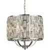 Image de Searchlight Suspension Bijou abat-jour verre cristal, Ø 44 cm