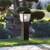 Image de Searchlight Borne lumineuse Seattle, IP44, noir, hauteur 73 cm, métal