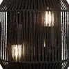 Image de Searchlight Applique murale Wicker, à 2 lampes