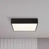 Image de Searchlight Plafonnier LED Zeus pour salle de bain, noir, longueur 30 cm, métal